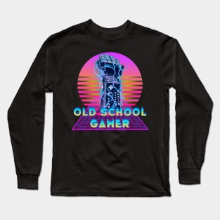 Old school gamer Long Sleeve T-Shirt